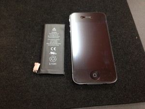 iphone4 電池交換